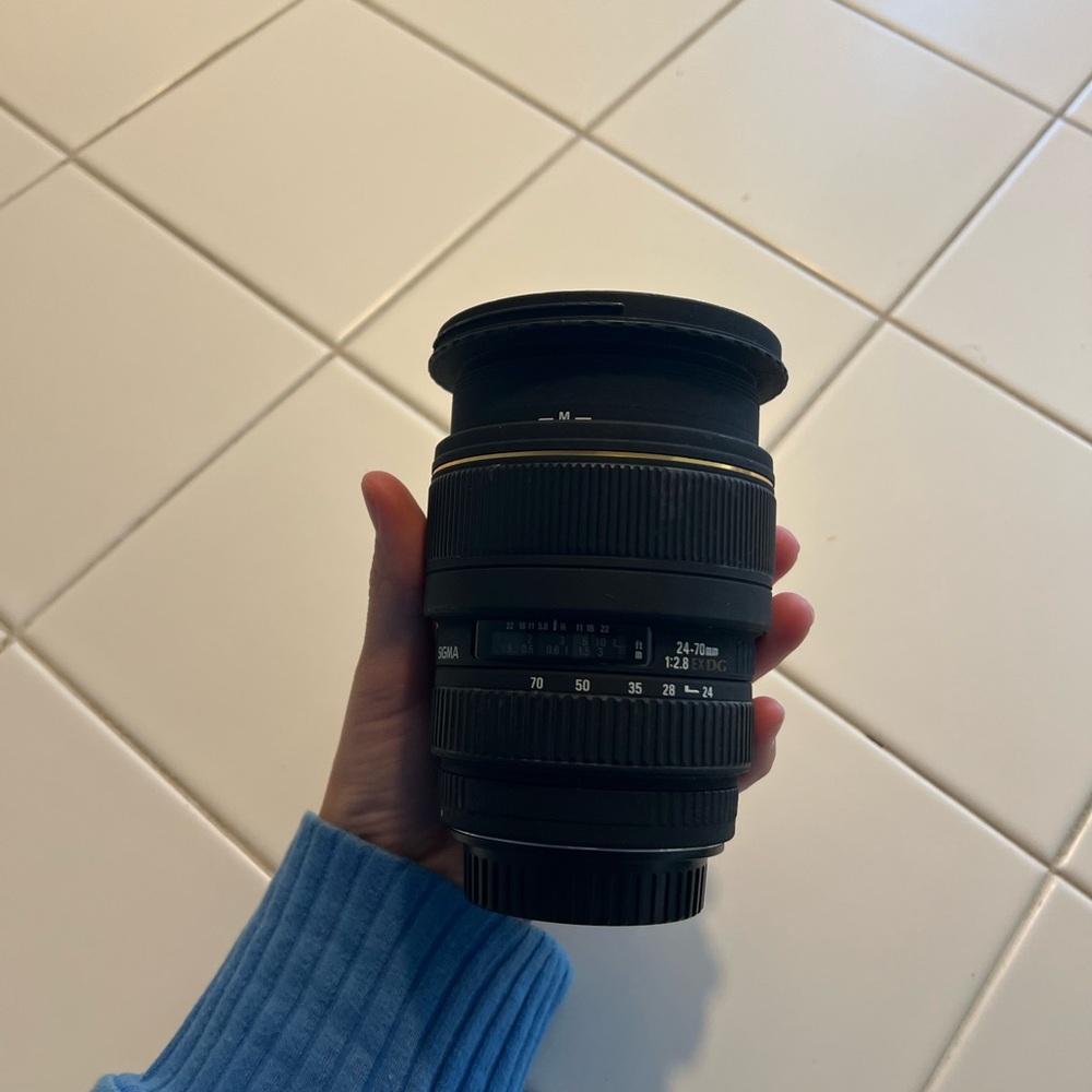Sigma 24-70mm lens